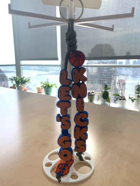 Let’s Go Knicks 3D Charm Keychain